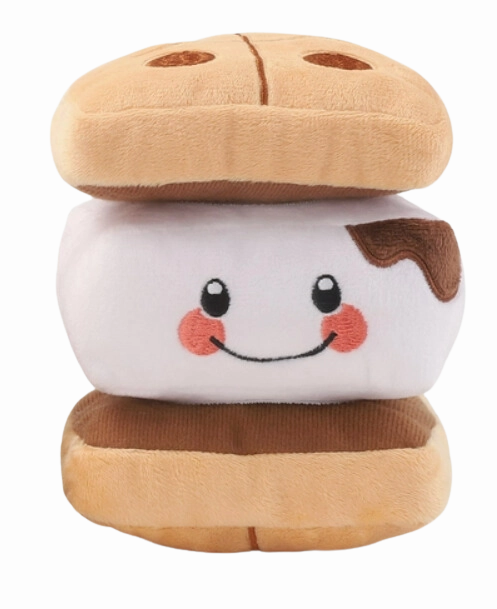 Hugsmart Camping Pups - S'more Plush Dog Toy
