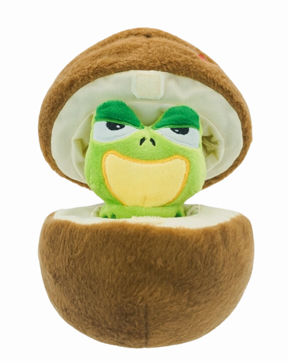 Hugsmart Fruity Critterz - Coconut Interactive Dog Toy