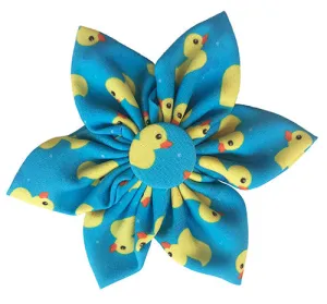 Huxley & Kent Lucky Ducky Pinwheel dog accessories dog collar dog leash dog bowtie dog backpack
