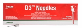 Ideal D3 Detectable Needles, Box of 100 multi-pet food pet bundle kits pet care sets pet health combos pet treat packs