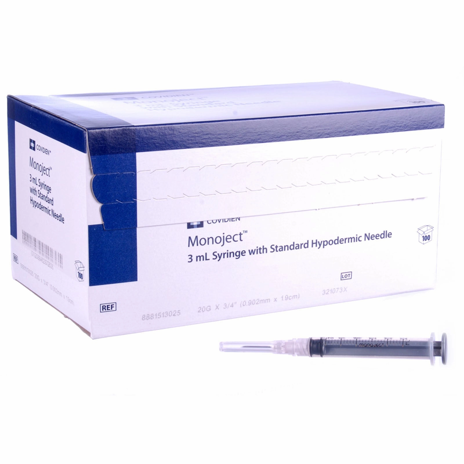 Ideal Luer Lock Syringe/Needle Combo, Boxes