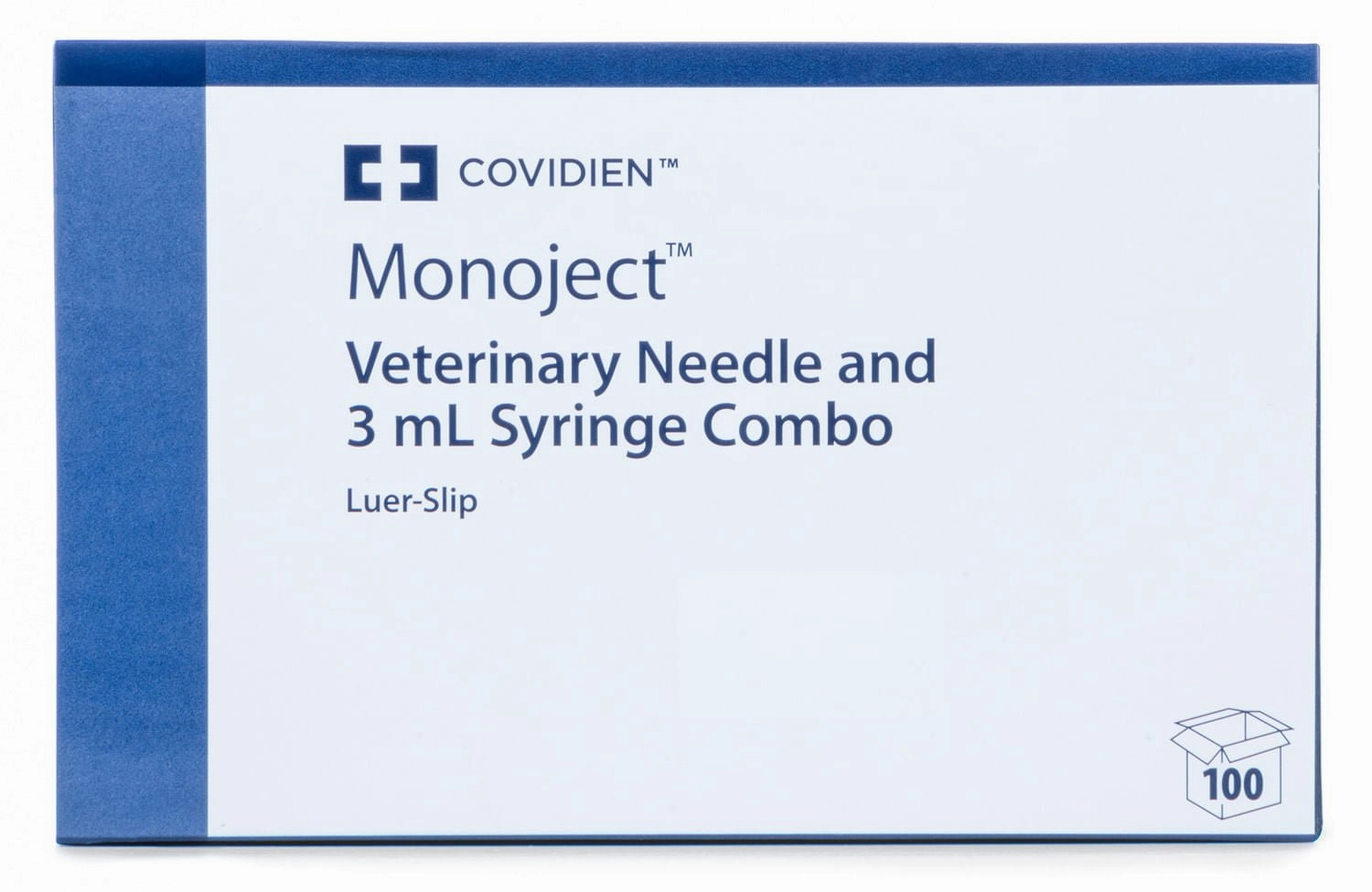 Ideal Luer Slip Syringe/Needle Combo, Box of 100