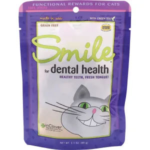 In Clover Feline SMILE Dental Health Treats for Cats cat toys interactive cat toys cat teaser wand cat balls cat laser pointer
