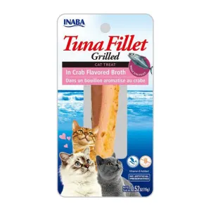 Inaba Grilled Tuna Fillet in Crab Flavored Broth Cat Treat cat supplies cat house cat tree cat feeder cat collar