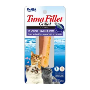 Inaba Grilled Tuna Fillet in Shrimp Flavored Broth Cat Treat cat treats toys for cats cat hair remover cat cleaning supplies cat food bowl