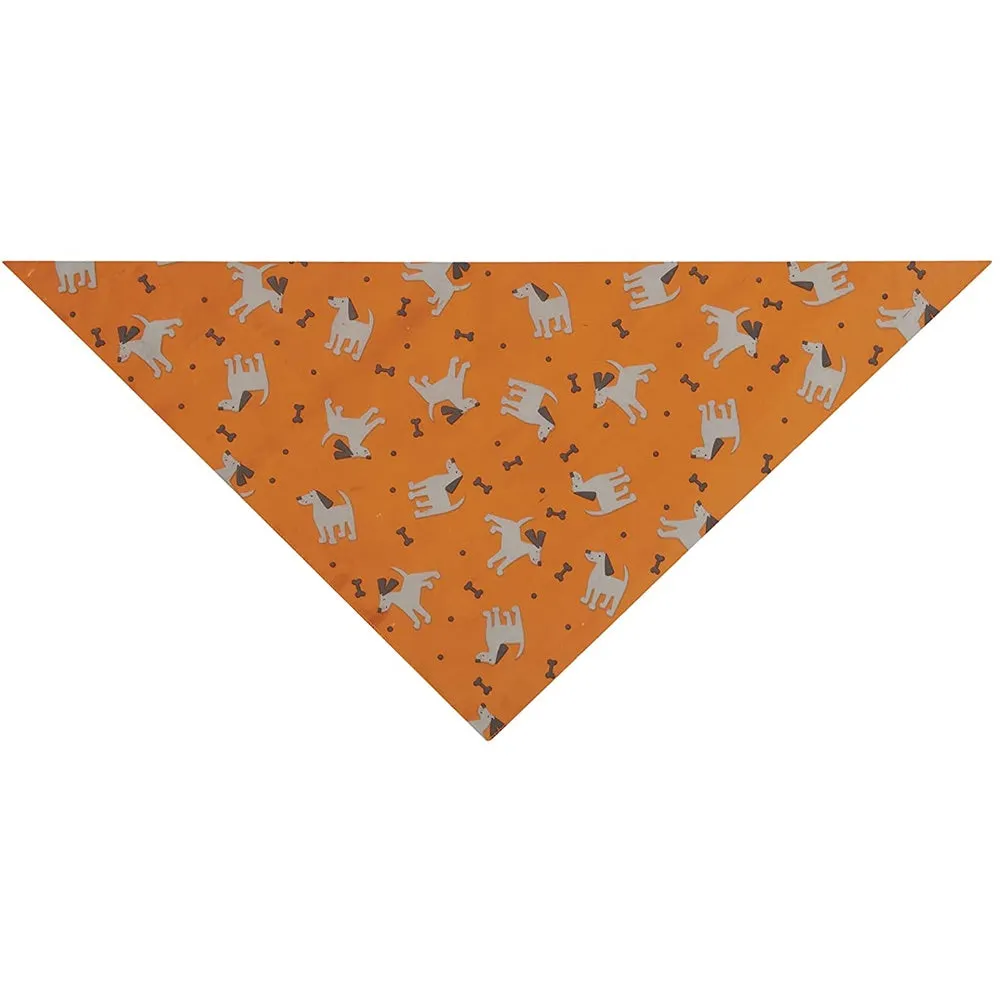 Insect Shield Dogs & Bones Flea & Tick Bandana For Dogs (Orange) puppy food dog jerky treats dog dental treats dog chicken strips organic dog food