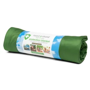 Insect Shield Flea & Tick Protection Blanket For Cats & Dogs (Green) dog bones rawhide chew sticks dog jerky bacon bone