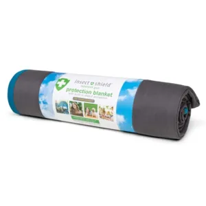 Insect Shield Flea & Tick Protection Blanket For Cats & Dogs (Grey) dog bones rawhide chew sticks dog jerky bacon bone