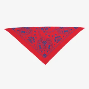 Insect Shield Paisley Flea & Tick Bandana For Dogs (Poppy) grain free dog food natural dog biscuits high protein dog food dog food pack dog meat sticks
