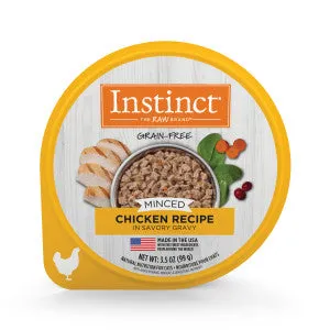 Instinct Original Minced Real Chicken Recipe Wet Cat Food cat supplies cat house cat tree cat feeder cat collar