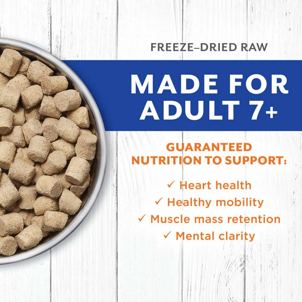 Instinct Raw Longevity 7  Chicken Grain-Free Adult & Senior Freeze-Dried Raw Dog Food 5oz