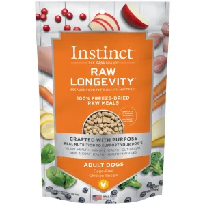 Instinct Raw Longevity Chicken Grain-Free Adult Freeze-Dried Raw Dog Food 9.5oz horse supplement horse vitamins animal probiotics livestock digestive aid horse immune booster