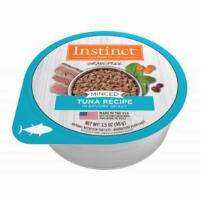 Instinct Minced Real Tuna Recipe Grain-Free Cup Wet Cat Food 3.5oz dog travel bag car seat cover pet carrier for car training leash dog training whistle