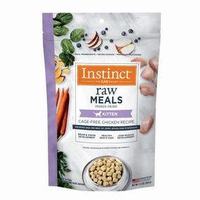 Instinct Raw Meal Chicken Grain-Free Freeze-Dried Raw Kitten Food 269g pet health pet wellness pet pain relief pet probiotic pet calming