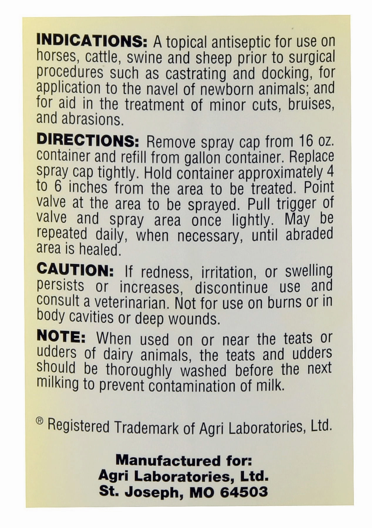 Iodine Wound Spray