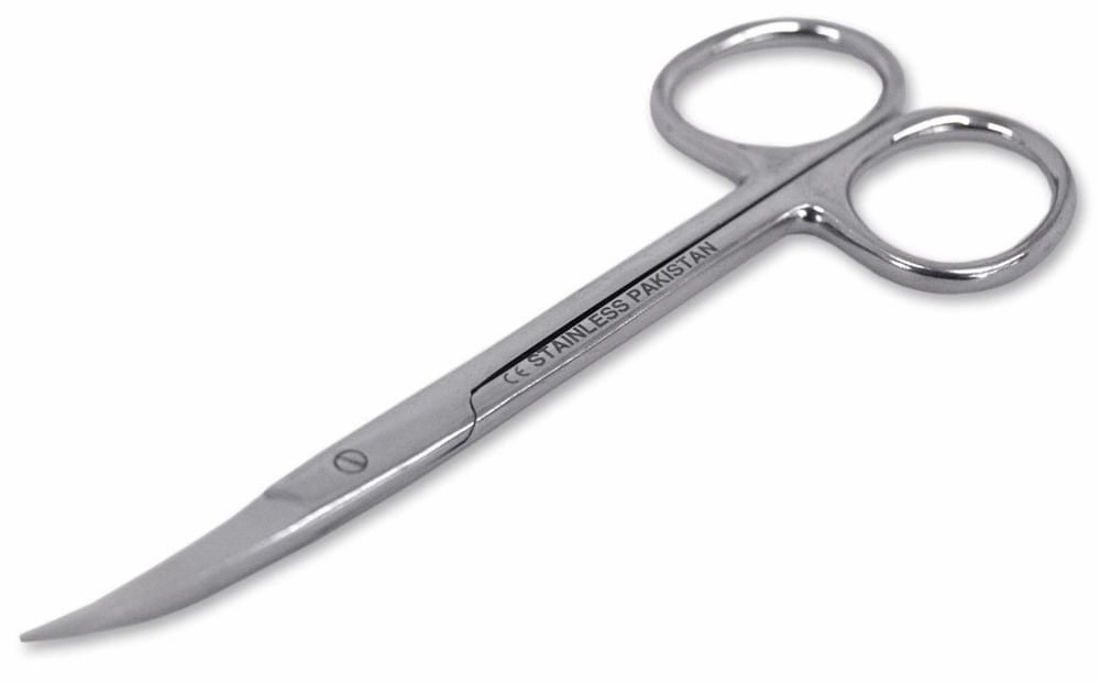 Iris Scissors, Curved, 4.5" sheep feed sheep mineral sheep hay sheep pellets sheep salt block