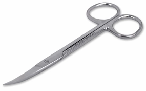 Iris Scissors, Curved, 4.5" sheep feed sheep mineral sheep hay sheep pellets sheep salt block