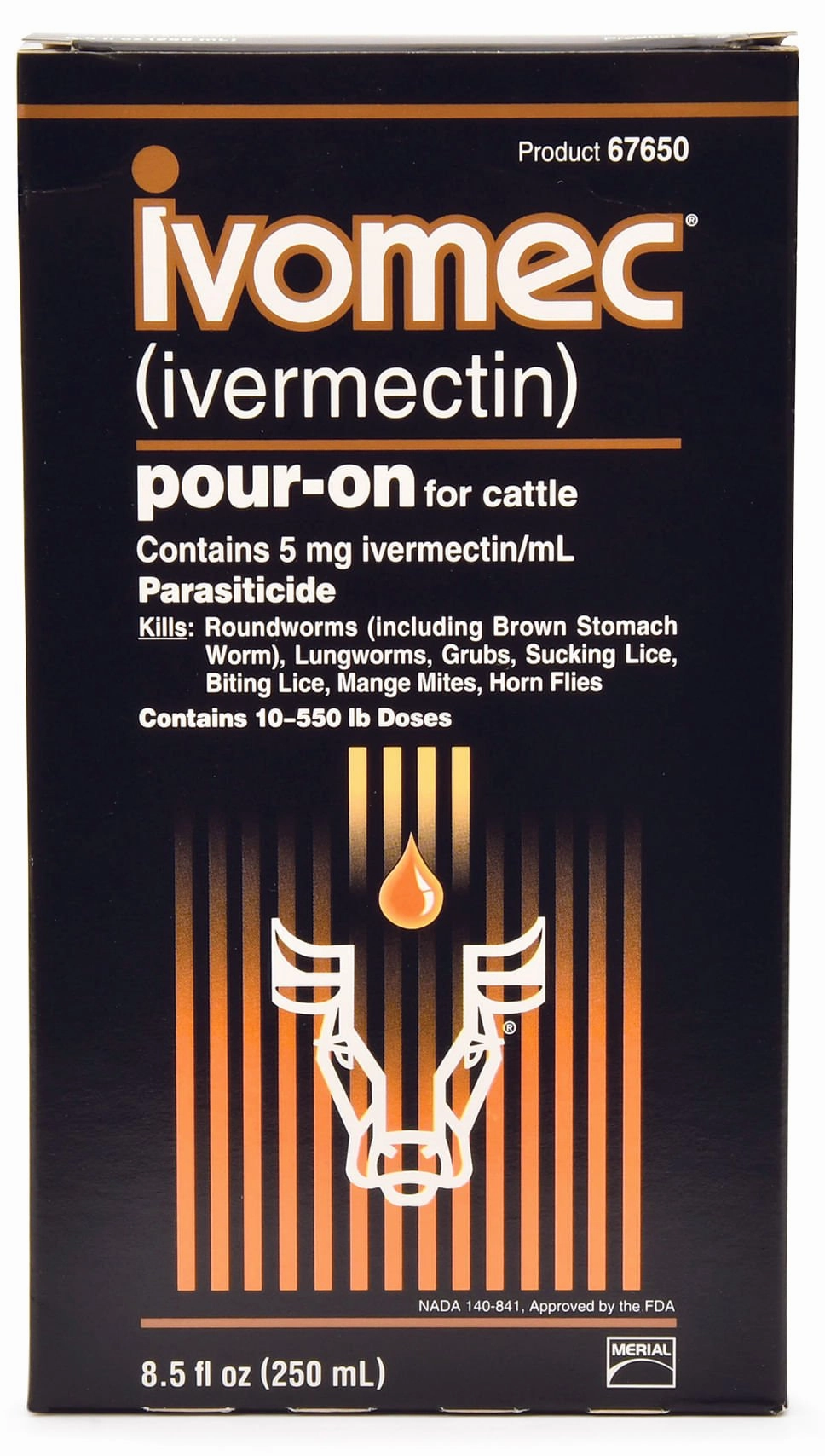 Ivomec Pour-On Cattle Wormer