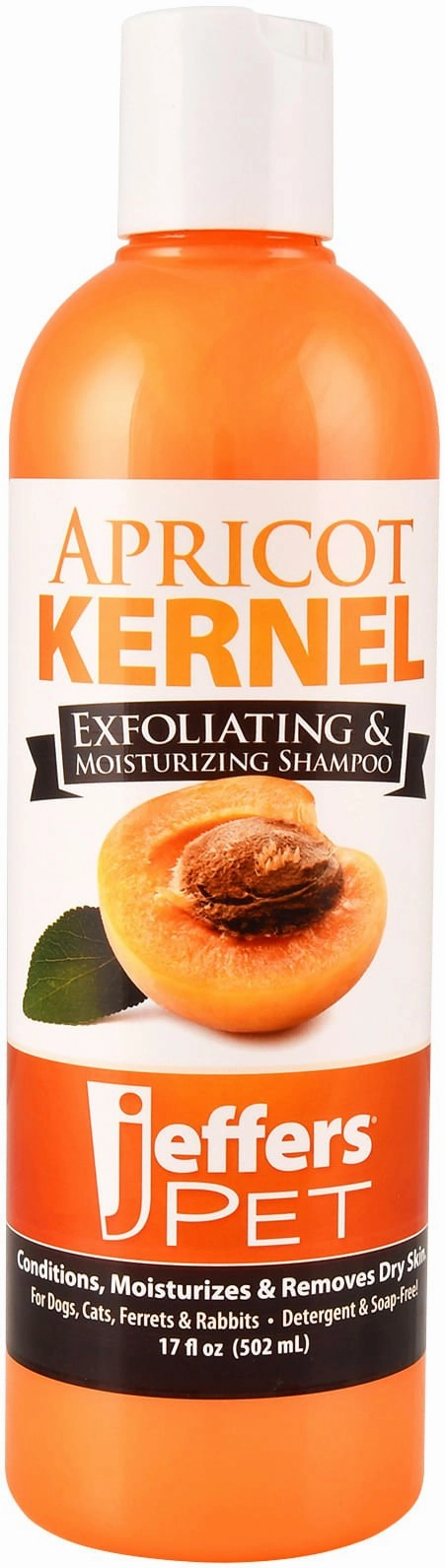Jeffers Apricot Kernel Exfoliating & Moisturizing Pet Shampoo cat grooming cat shampoo cat conditioner cat comb cat grooming glove