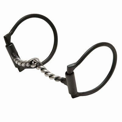 Jeffers Black Steel Offset Dee Horse Bit, Snaffle Mouth cat fur care cat grooming tools cat deshedding brush cat bath kit cat nail trimmer