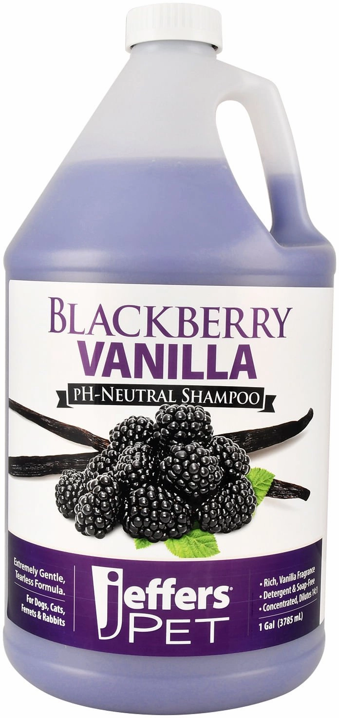Jeffers Blackberry Vanilla pH-Neutral Pet Shampoo