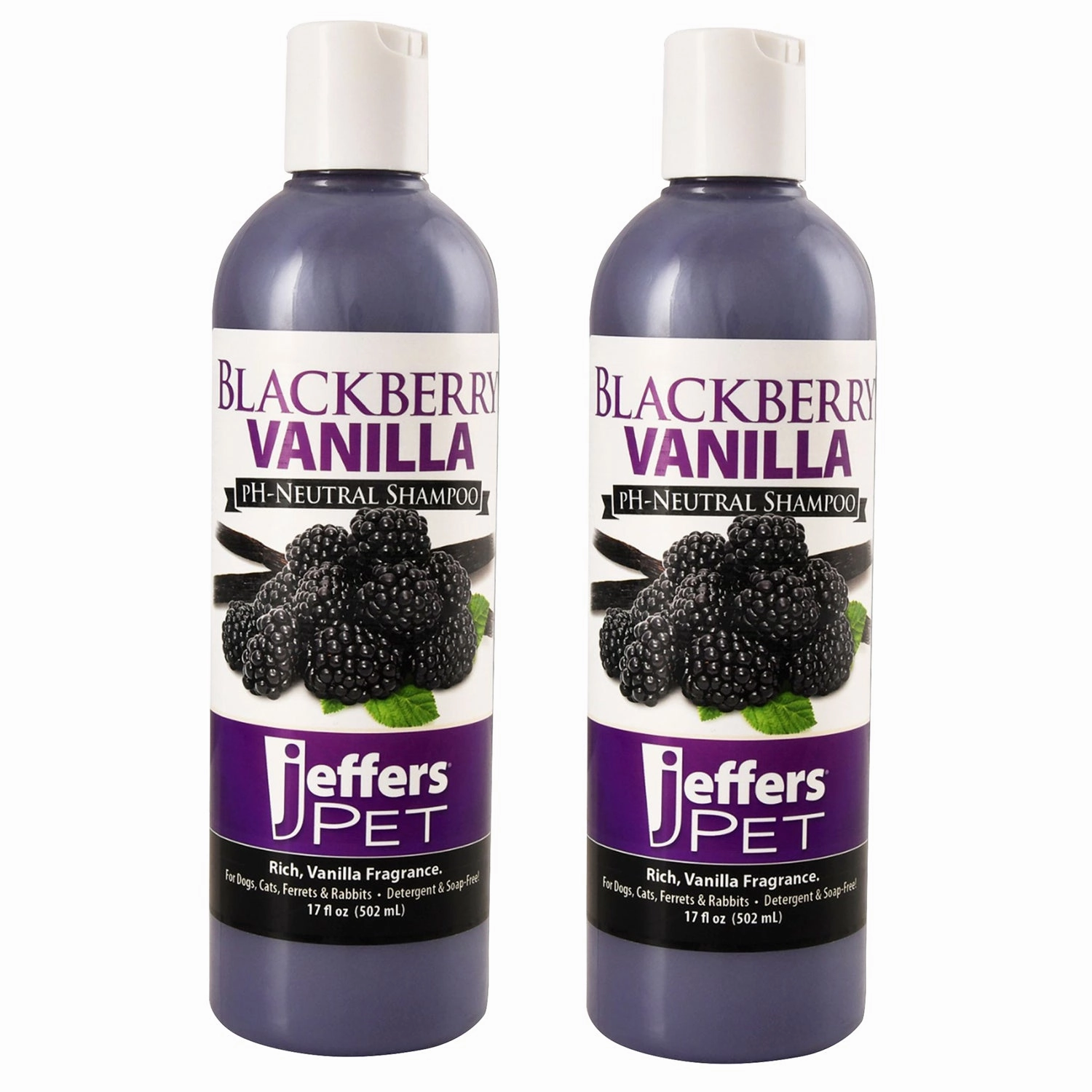 Jeffers Blackberry Vanilla pH-Neutral Pet Shampoo