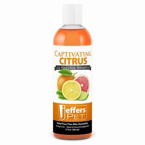 Jeffers Captivating Citrus Shampoo for Dogs and Cats cat grooming cat shampoo cat conditioner cat comb cat grooming glove