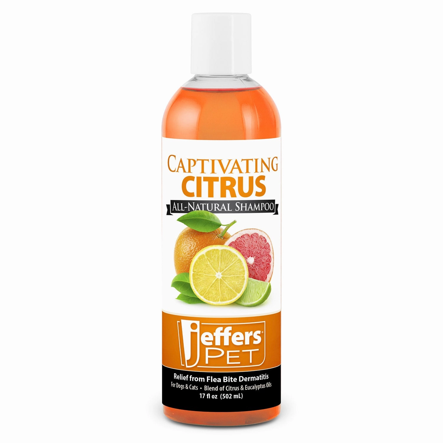 Jeffers Captivating Citrus Shampoo for Dogs and Cats cat grooming cat shampoo cat conditioner cat comb cat grooming glove