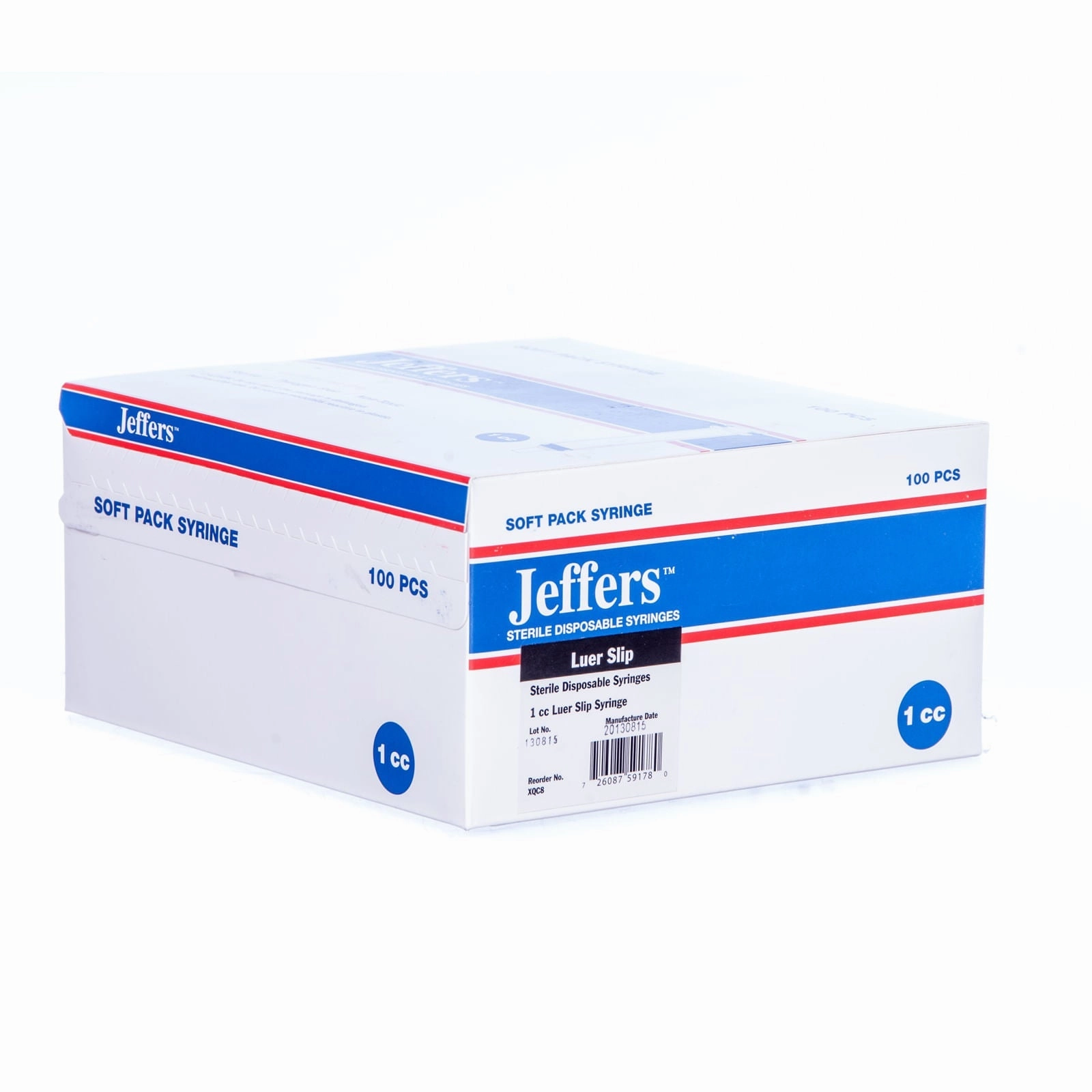Jeffers Luer Slip Syringes, Box of 100 cat grooming cat shampoo cat conditioner cat comb cat grooming glove