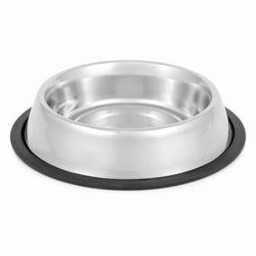 Jeffers No-Skid/No-Tip Stainless Steel Pet Bowls cat grooming cat shampoo cat conditioner cat comb cat grooming glove