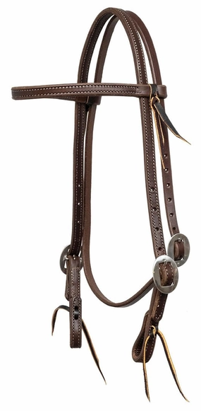 Jeffers Poplar Head Premium Doubled & Stitched Oiled Harness Browband Headstall cat fur care cat grooming tools cat deshedding brush cat bath kit cat nail trimmer