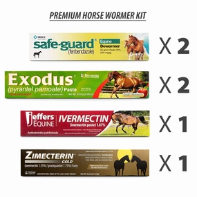 Jeffers Premium Horse Wormer Kit (6 Tubes Included) tuff dog toys durable toys for dogs chew tested toys hard chew toy strong plush