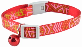 Jeffers Reflective Nylon Safety Collar with Bell for Cats cat grooming cat shampoo cat conditioner cat comb cat grooming glove
