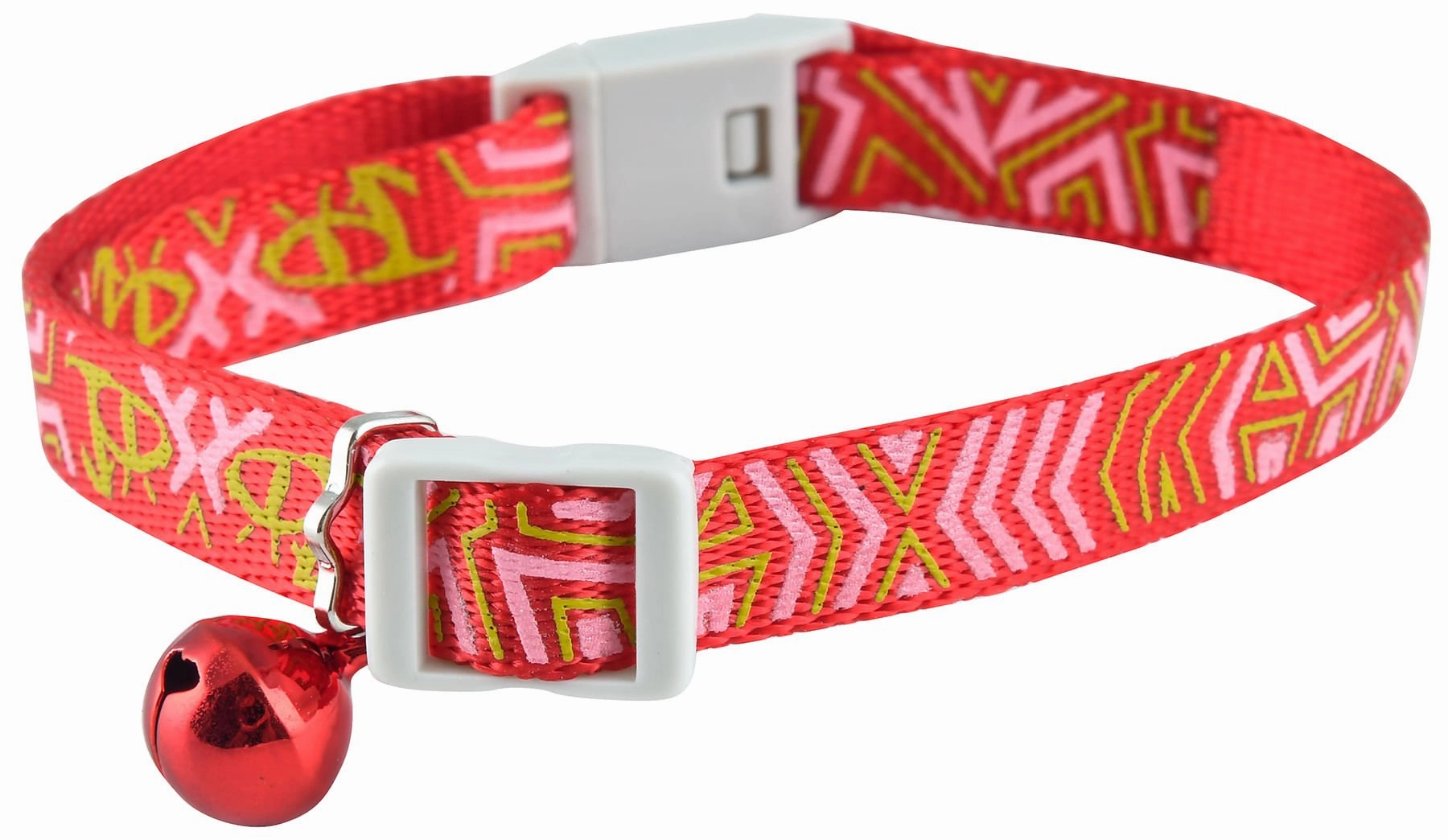 Jeffers Reflective Nylon Safety Collar with Bell for Cats cat grooming cat shampoo cat conditioner cat comb cat grooming glove