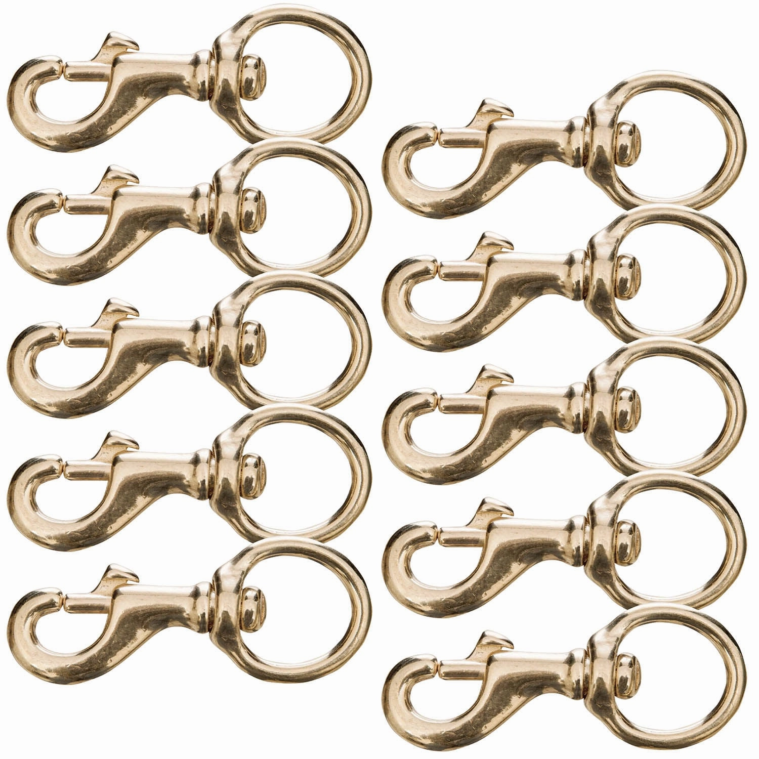Jeffers Round Eye Bolt Snaps