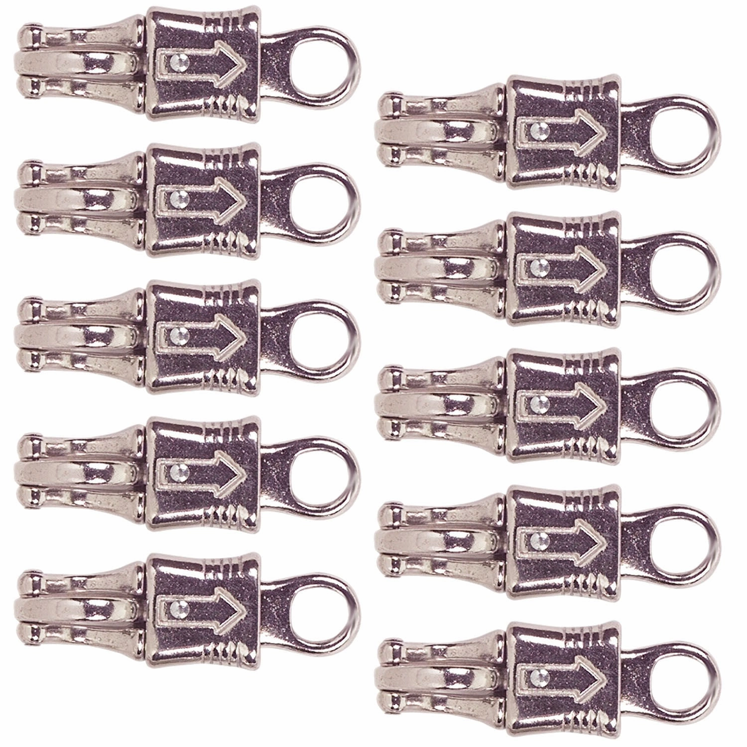 Jeffers Round Eye Panic Snap, 3-7/8"L