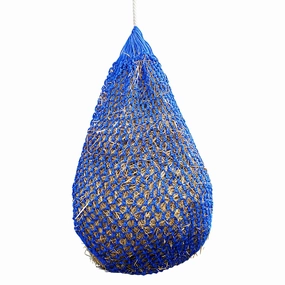 Jeffers Ultra Slow Feed 1" x 1" Nylon Hay Net for Horses, Royal Blue chicken supplies backyard chicken coop accessories poultry food chicken vitamins
