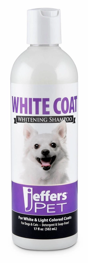 Jeffers White Coat Whitening Pet Shampoo cat grooming cat shampoo cat conditioner cat comb cat grooming glove