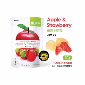 Jolly Apple & Strawberry Snack 20g kitten health kit kitten booster vitamins kid cat immune kitten digestion kitten omega 3