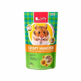 Jolly Crispy Hamster Food 1kg (AL040) hamster food guinea pig food rabbit hay rodent treats mouse food