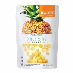 Jolly Dried Pineapple Treats 90g (JP09) cat vitamins cat digestive aid cat immune support cat joint supplement cat skin supplement