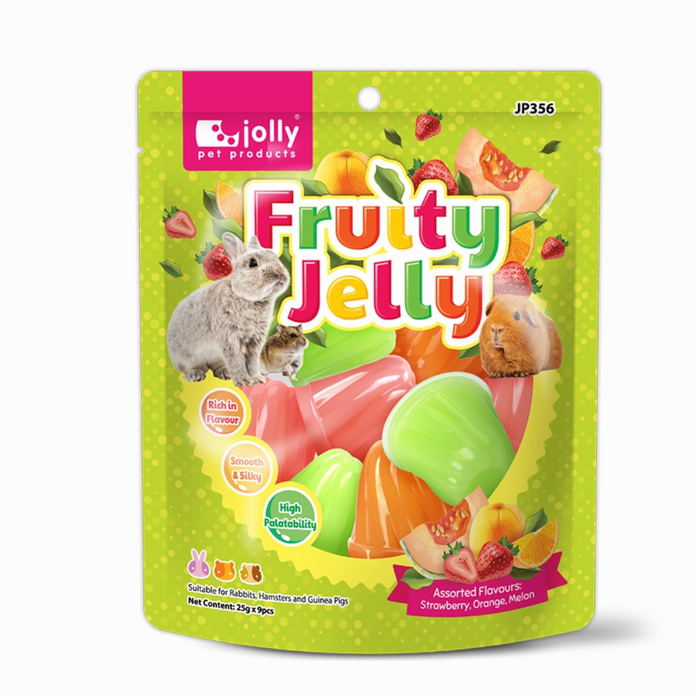Jolly Fruity Jelly 25g (JP356) kitten health kit kitten booster vitamins kid cat immune kitten digestion kitten omega 3