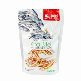 Jolly Xtra Bite Dried Fishes 100g (JP248) kitten health kit kitten booster vitamins kid cat immune kitten digestion kitten omega 3