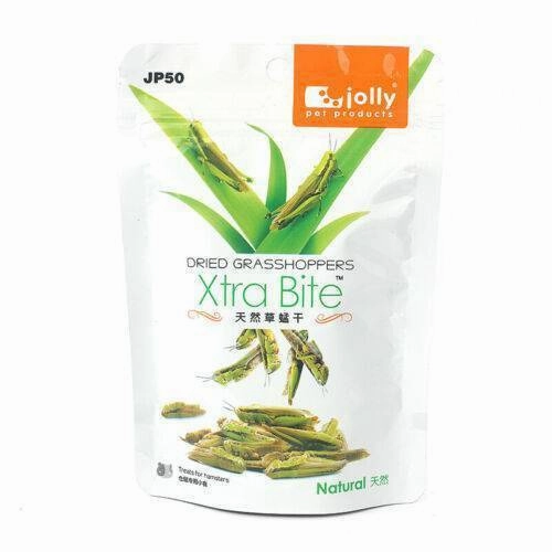 Jolly Xtra Bite Dried Grasshoppers 20g (JP50) kitten health kit kitten booster vitamins kid cat immune kitten digestion kitten omega 3