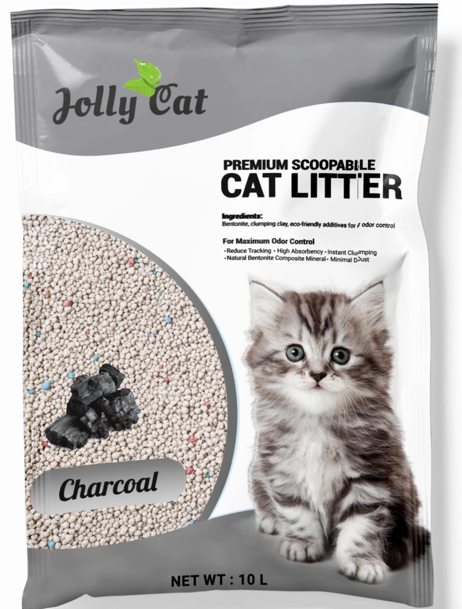 Jollycat Charcoal Cat Litter 10L kitten supplies kitten toys kitten food kitten litter box kitten bed