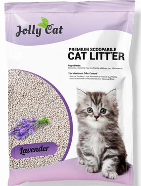 Jollycat Lavender Cat Litter 10L kitten supplies kitten toys kitten food kitten litter box kitten bed
