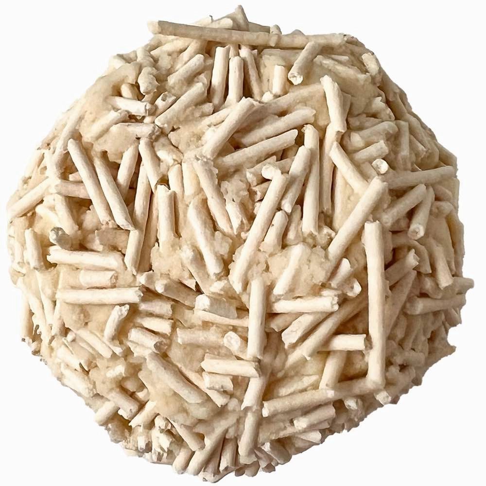 Jollycat Natural Unscented Clumping Pea Cat Litter 8L