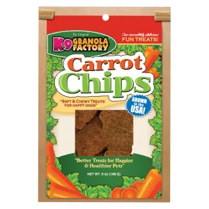 K9 Granola Factory 6oz Carrot Chips goat vitamins sheep health poultry medicine livestock supplement animal wellness