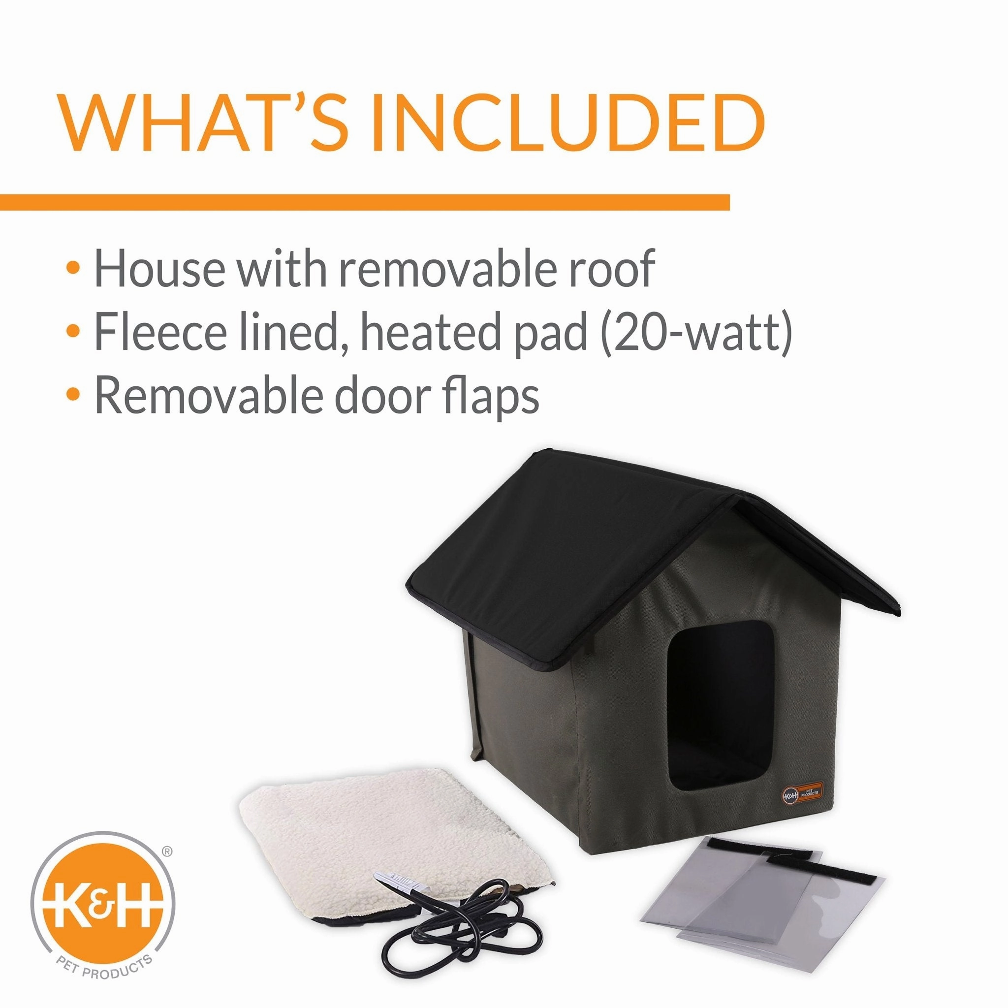 K&H Outdoor Heated Cat House