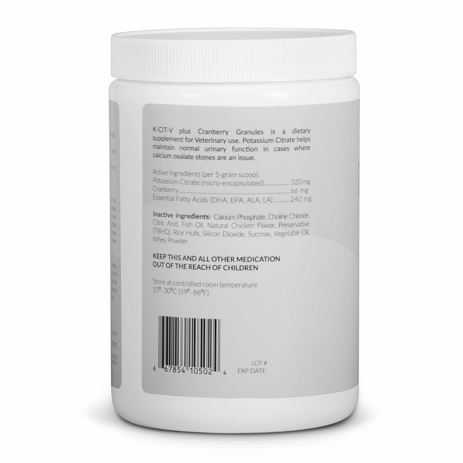 K-CIT-V Plus Cranberry 300 gm Granules for Dogs and Cats